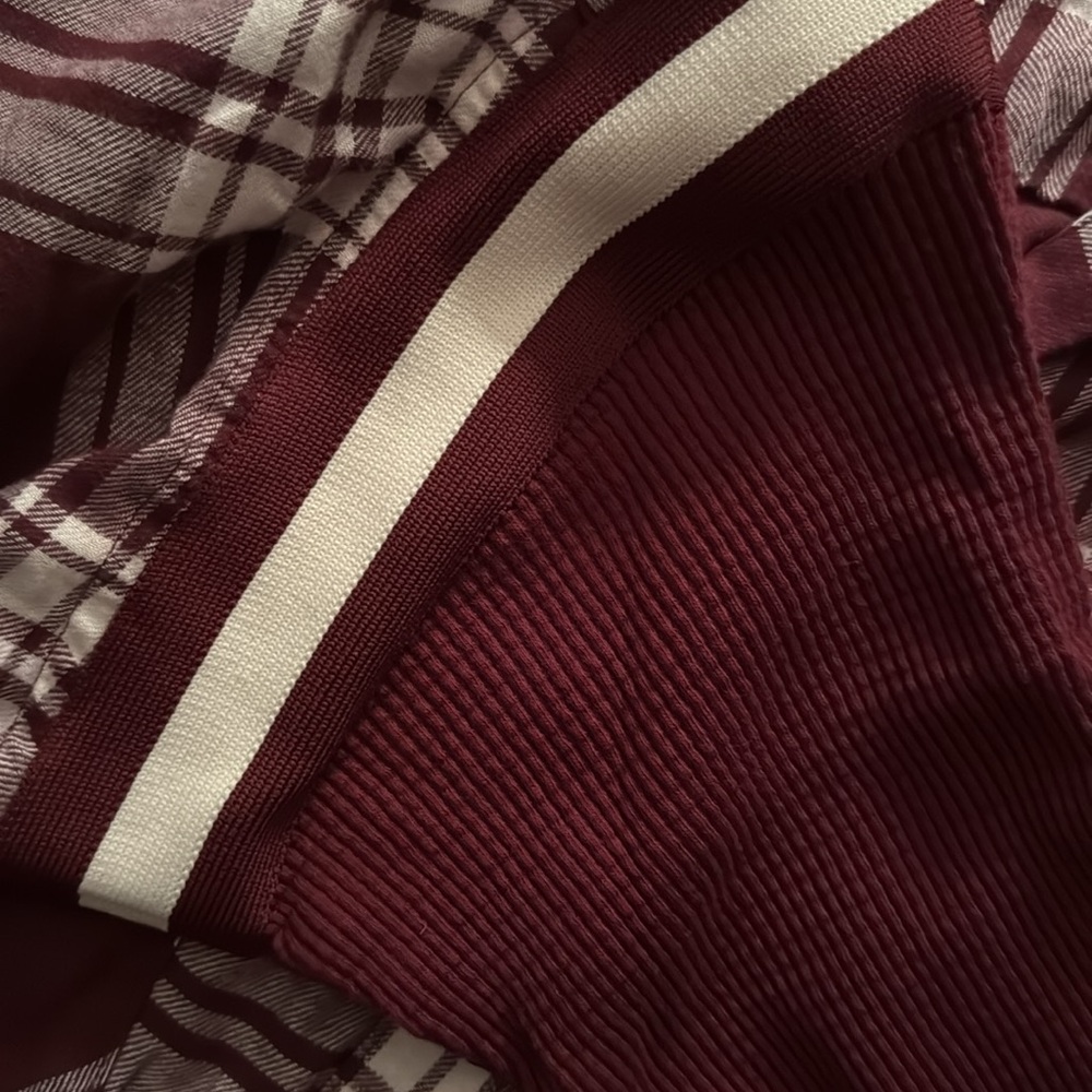 UO BDG Flannel Shirt with Thermal Sleeves - Picture 7 of 7
